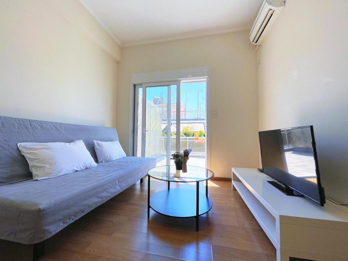 Wsd Luxury Stylish 1Bd Apt With City View Balcony Athén Kültér fotó